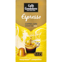 Caffé Gondoliere - Espresso - 22 koffiecups