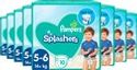 Pampers Splashers  zwemluiers maat 5-6 - 80 stuks