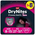 Huggies DryNites Pyjama Pants meisjes 8-15 jaar - 27 stuks