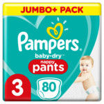 Pampers Baby Dry Pants maat 3 - 80 luierbroekjes