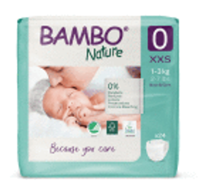 Bambo Nature  luiers maat 0 - 24 stuks