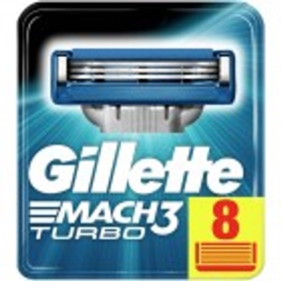 Gillette Mach 3 Turbo scheermesjes - 8 stuks