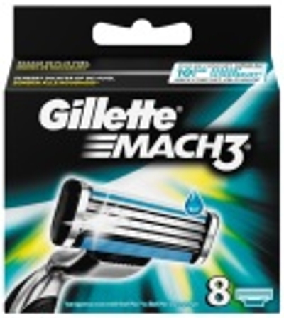 Gillette Mach 3 scheermesjes - 8 stuks