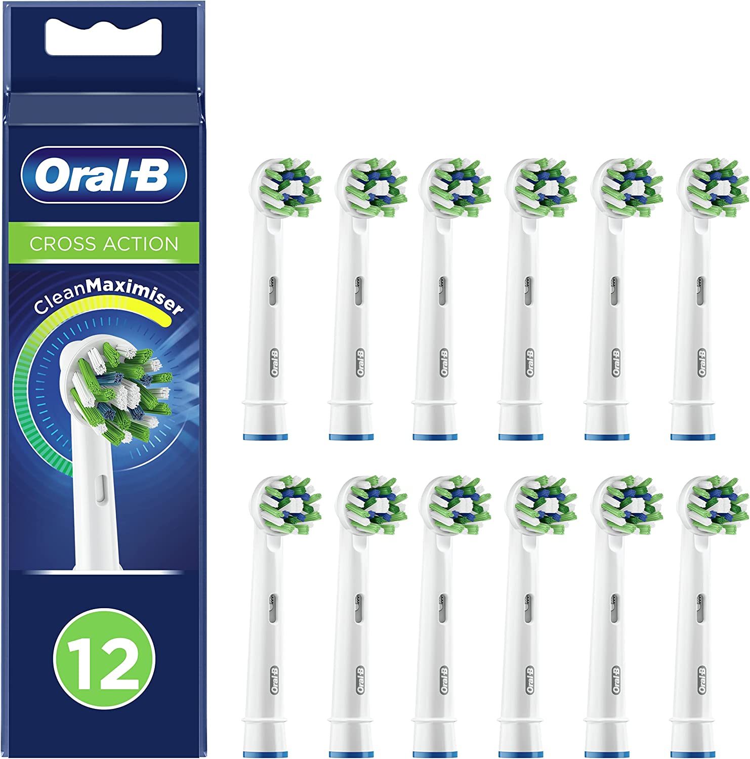 Oral-B CrossAction - 12 opzetborstels