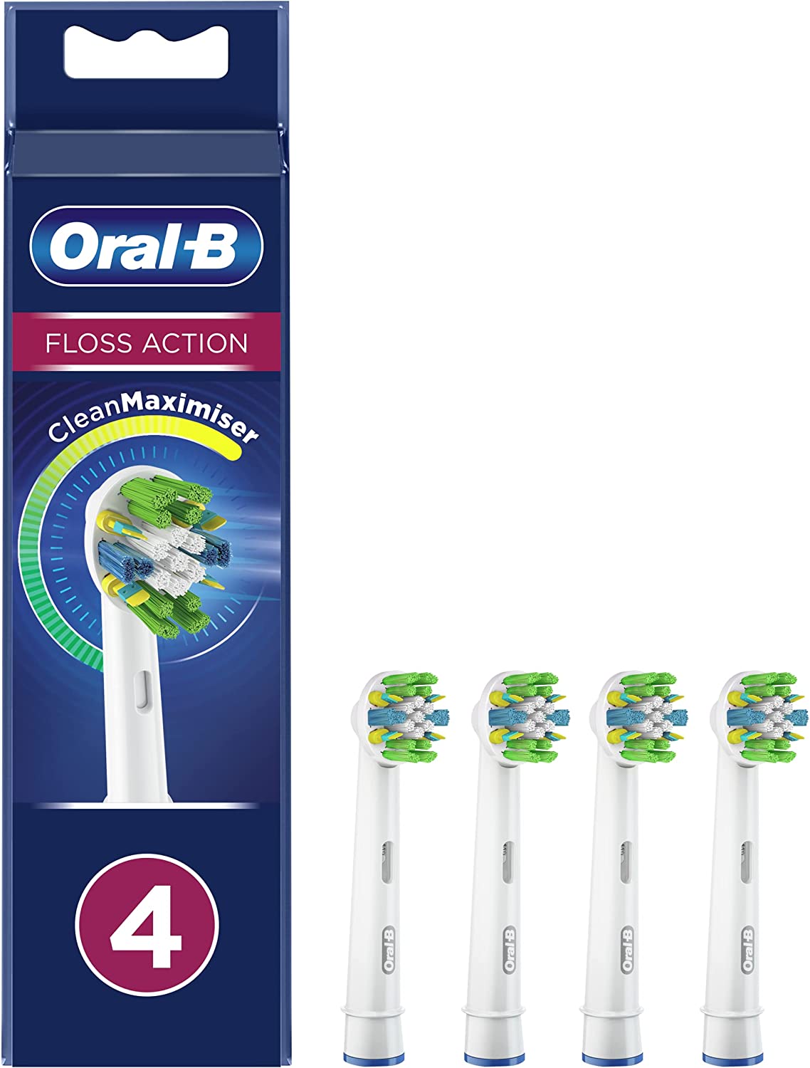 Oral-B FlossAction - 4 opzetborstels