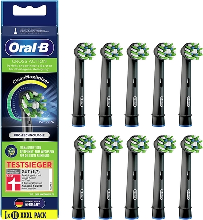 Oral-B CrossAction  opzetborstels - 10 stuks