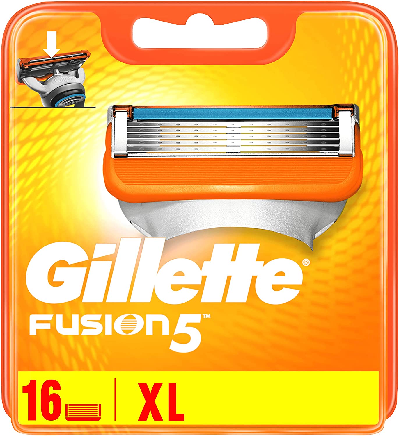 Gillette Fusion scheermesjes - 16 stuks