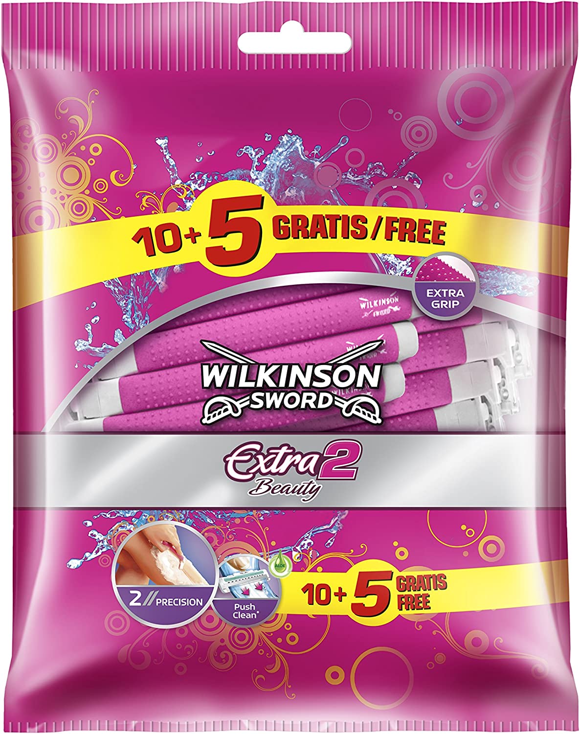 Wilkinson Extra 2 Beauty wegwerpmesjes - 15 stuks