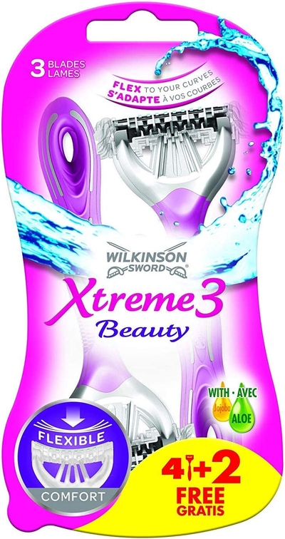 Wilkinson Xtreme 3 Beauty wegwerpmesjes - 6 stuks