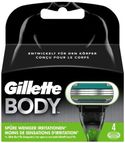 Gillette Body  scheermesjes - 4 stuks
