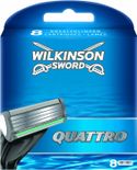 Wilkinson Quattro scheermesjes - 8 stuks