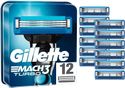 Gillette Mach 3 Turbo  scheermesjes - 12 stuks