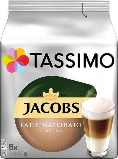 Jacobs Latte Macchiato Classico - 5 x 8 Tassimo koffiecups