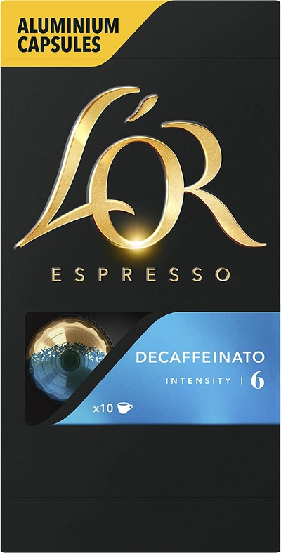 L'OR Espresso Decaffeinato - 10 x 10 Nespresso koffiecups