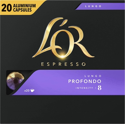 L'OR Espresso Lungo Profondo - 10 x 20 Nespresso koffiecups