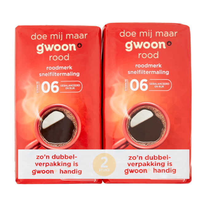 G'woon filterkoffie - 1000 gram