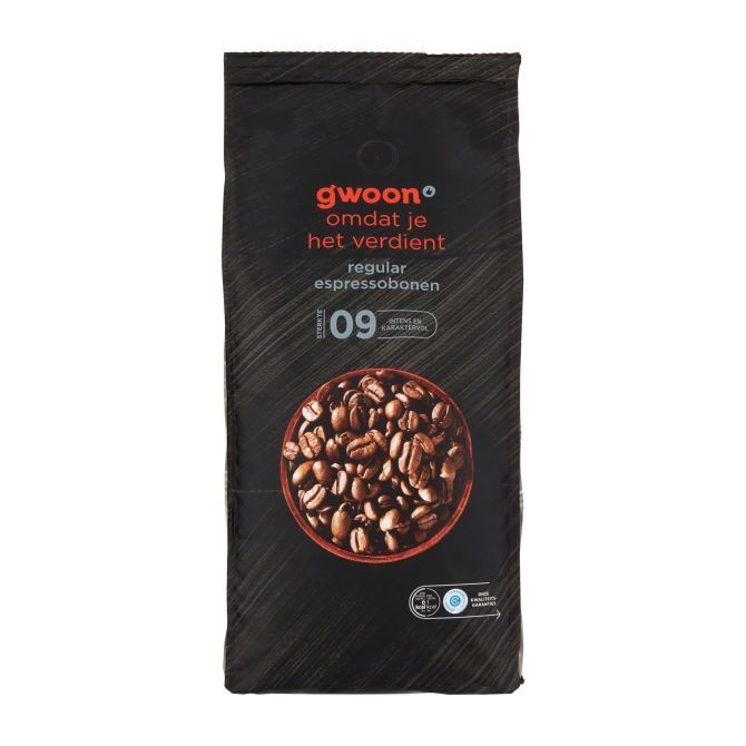 G'woon Regular koffiebonen - Espresso - 1000 gram