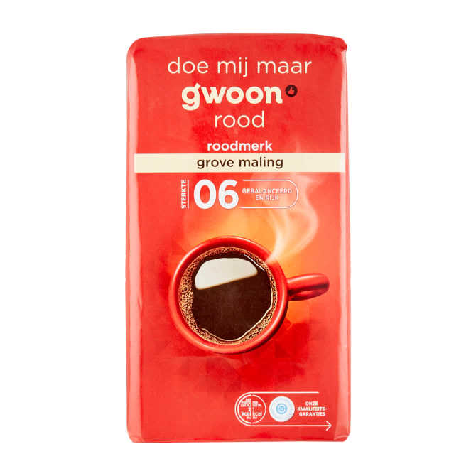G'woon filterkoffie - 500 gram