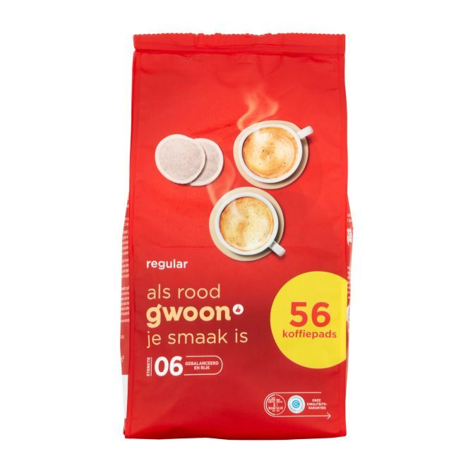 G'woon - 56 koffiepads