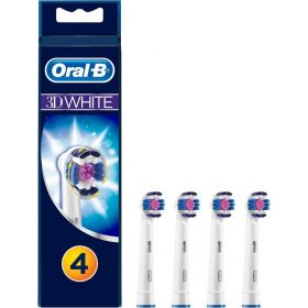 Oral-B 3D White - 4 opzetborstels