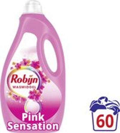 Robijn Pink Sensation Vloeibaar wasmiddel gekleurde was - 60 wasbeurten