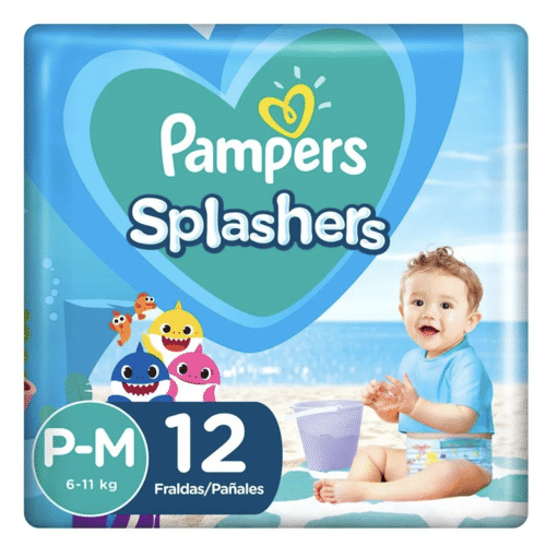Pampers Splashers zwemluier maat 3-4 - 12 zwemluiers