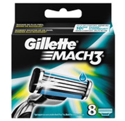 Gillette Mach 3 scheermesjes - 8 stuks