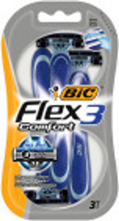 BIC Flex 3 wegwerpmesjes - 3 stuks