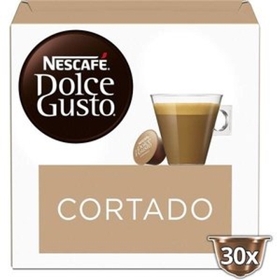 Nescafe Dolce Gusto koffiecups Cortado XL pak 30 cups Dolce gusto