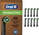 Oral-B CrossAction Black  opzetborstels - 10 stuks