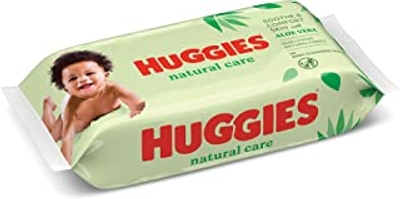 Huggies Natural Care billendoekjes - 56 stuks