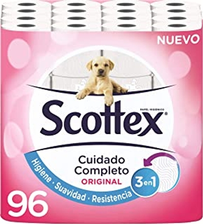 Scottex 2-laags toiletpapier - 96 rollen