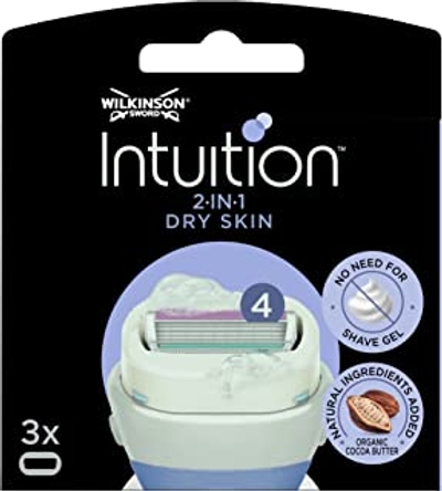 Wilkinson Intuition Dry Skin scheermesjes - 3 stuks
