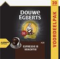 Douwe Egberts Espresso Krachtig - 10 x 20 Nespresso koffiecups
