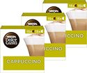 Nescafé Cappuccino - 3 x 15 Dolce Gusto koffiecups