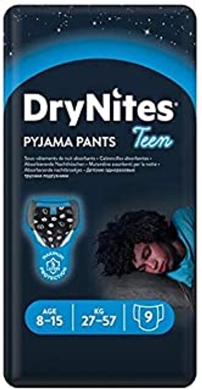 Huggies DryNites Pyjama Pants jongens 8-15 jaar - 9 stuks
