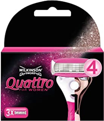 Wilkinson Quattro for Women scheermesjes - 3 stuks
