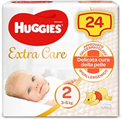 Huggies  luiers maat 2 - 24 stuks