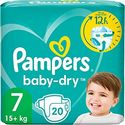Pampers Baby Dry  luiers maat 7 - 20 stuks