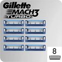 Gillette Mach 3 Turbo scheermesjes - 8 stuks