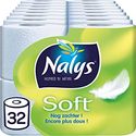 Nalys Soft 2-laags toiletpapier - 32 rollen