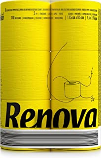 Renova 3-laags toiletpapier - 6 rollen