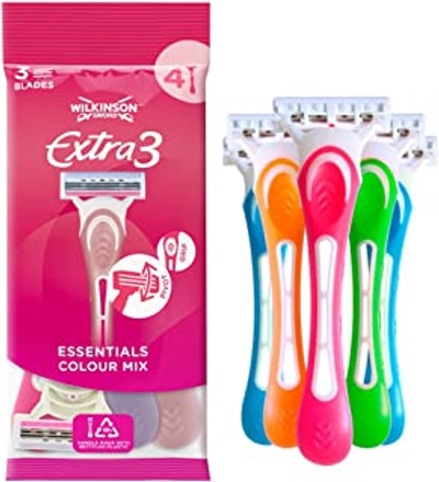 Wilkinson Extra 3 Beauty wegwerpmesjes - 4 stuks