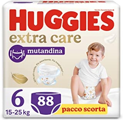 Huggies Extra Care Pants  luierbroekjes maat 6 - 88 stuks