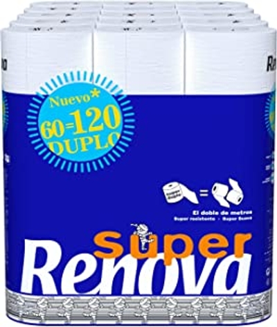 Renova 2-laags toiletpapier - 60 rollen
