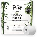 Cheeky Panda 3-laags toiletpapier - 4 rollen