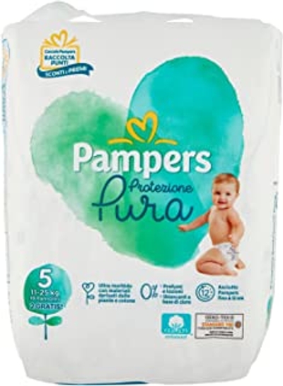 Pampers  luiers maat 5 - 19 stuks