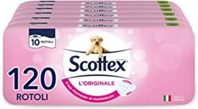 Scottex 2-laags toiletpapier - 120 rollen