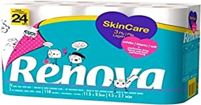 Renova 3-laags toiletpapier - 24 rollen
