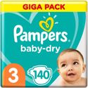 Pampers Baby Dry  luiers maat 3 - 140 stuks
